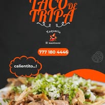 Taco de tripa calientito